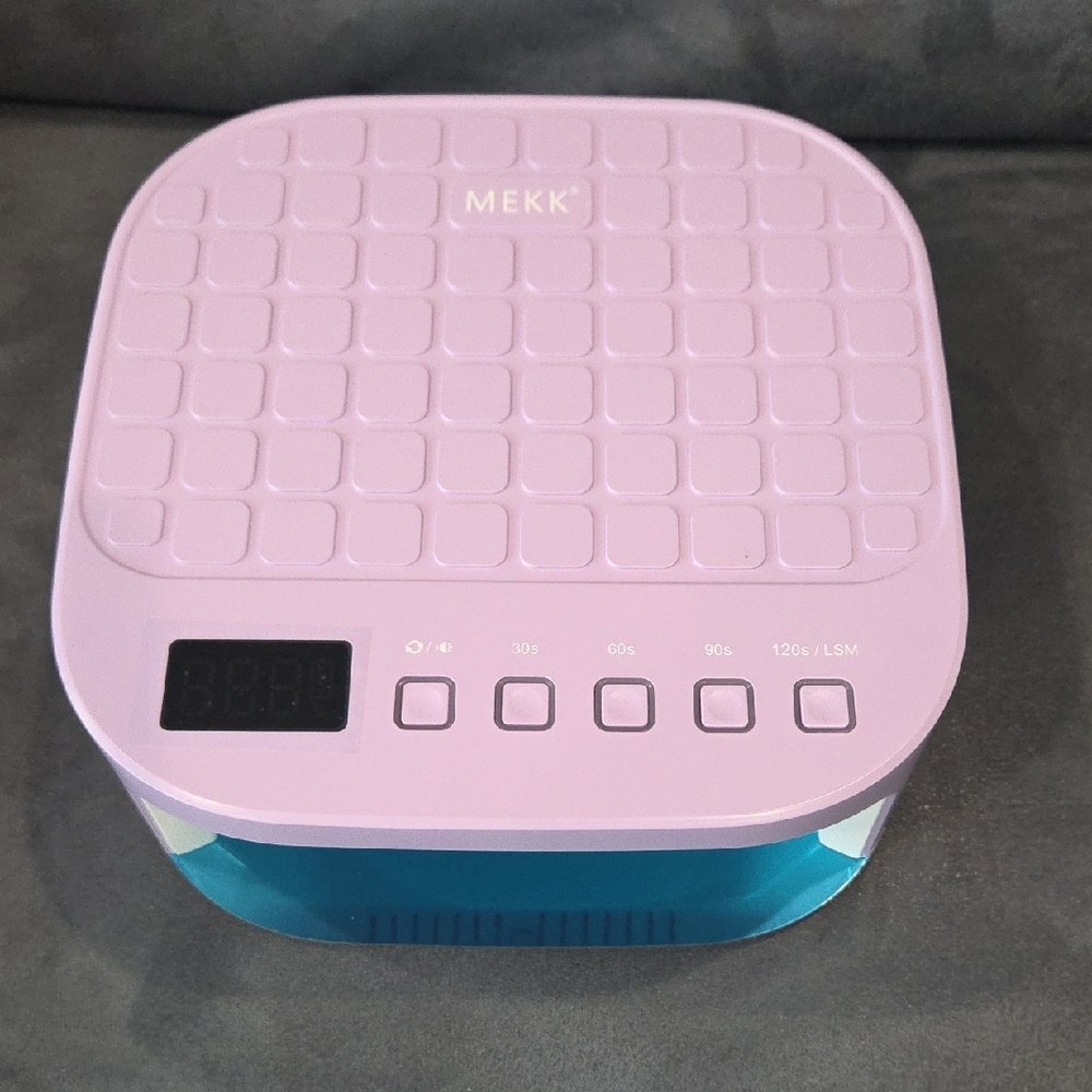 MEKK Cordless UV LED Nail Lamp Purple - Picture 9 of 9